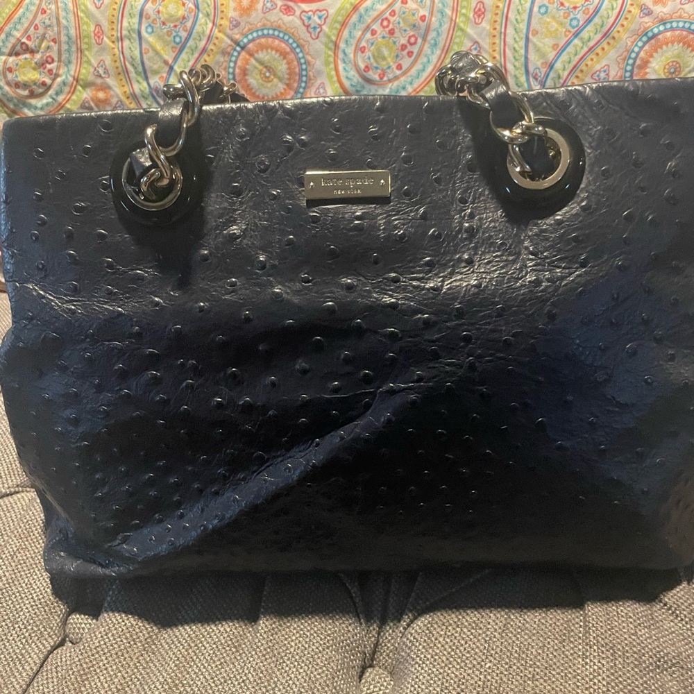 Kate Spade Victoria Falls Maryanne handbag in Navy blue